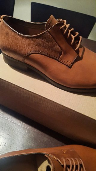 Zapatos Clarks Piel Marrón Hombre
