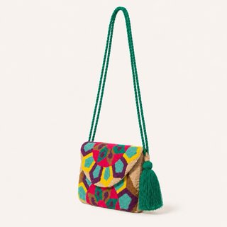 Bolso Wayuu Auténtico “Kaiya multicolor”