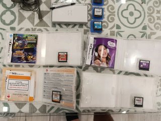 Nintendo DS Lite, 6 Juegos y tarjeta multijuegos