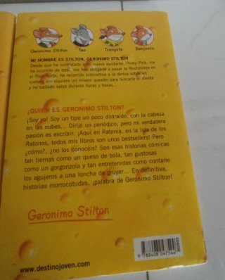 Mi nombre es Stilton, Geronimo Stilton Geronimo...