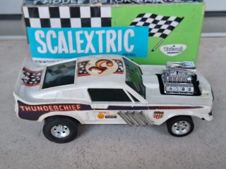 SCALEXTRIC FORD MUSTANG DRAGSTER