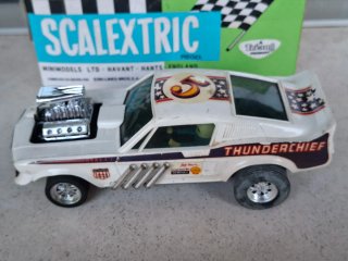 SCALEXTRIC FORD MUSTANG DRAGSTER