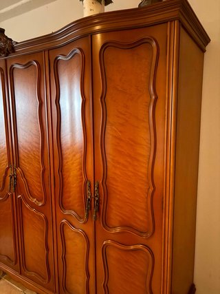 Mueble Luis XV madera nogal