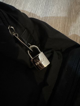Bolso de lona Bally negro