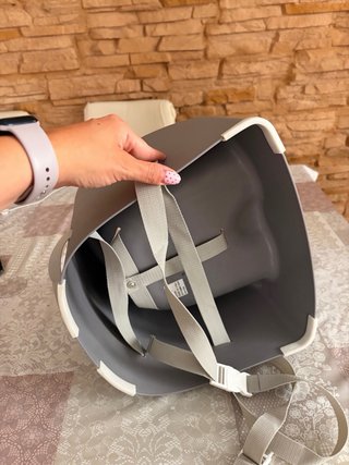 Asiento elevador bebé Bebeconfort gris