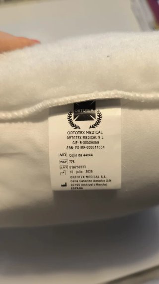 Cojín Geriátrico Blanco
