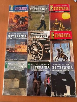 9 novelas oeste Marcial L Estefanía