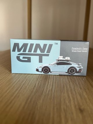 Maqueta Mini GT Porsche 911 Dakar Verde