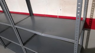 3 Estanterías Metálicas Grises