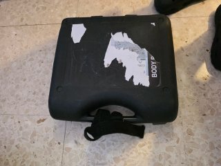Banco de musculación + kit de pesas