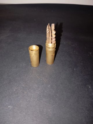 Cavatappi, cacciavite, pinzetta ottone vintage