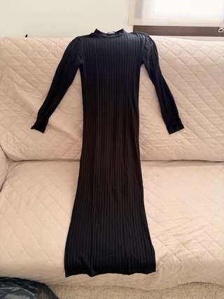 2 Vestidos Punto Canalé Talla XS/S