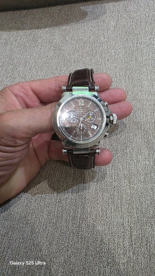Guess Collection Reloj Marrón y Plateado