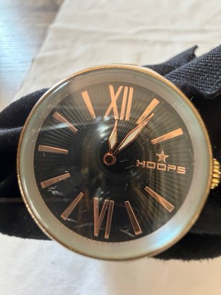 Orologio donna oro e nero