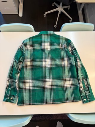 Camisa WRANGLER cuadros verde, Talla L