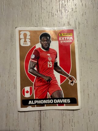 Cromo Davies Extra Sticker Mundial 2026 Bronce
