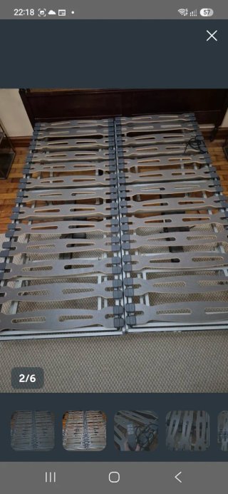 Somier articulado eléctrico 150cm