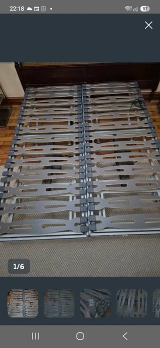 Somier articulado eléctrico 150cm