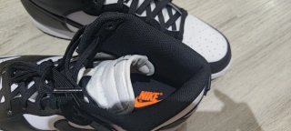 Nike Dunk High Blanco y Negro