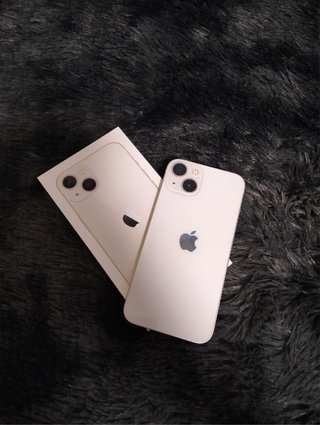 ¡IMPECABLE! Iphone 13 Blanco 128GB + Fundas + Caja