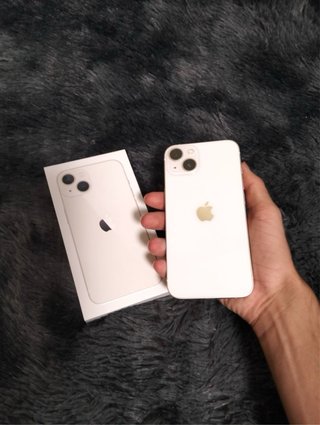¡IMPECABLE! Iphone 13 Blanco 128GB + Fundas + Caja
