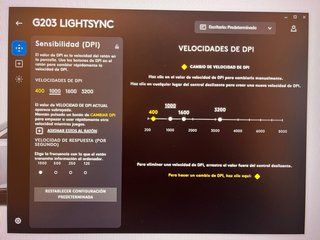 RATON MOUSE LOGITECH G203 LIGHTSYNC GAMING