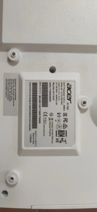 Proyector Acer X115H Blanco