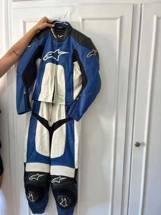 Mono de cuero Alpinestars Stella 2 piezas
