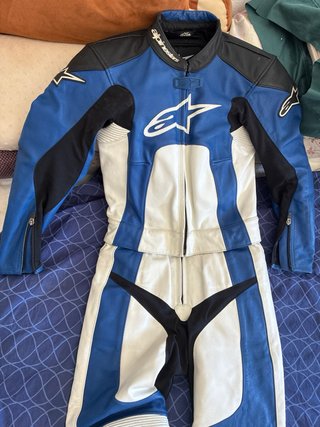 Mono de cuero Alpinestars Stella 2 piezas