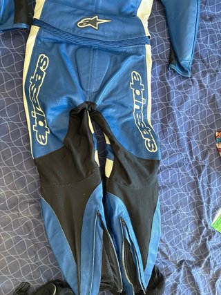 Mono de cuero Alpinestars Stella 2 piezas