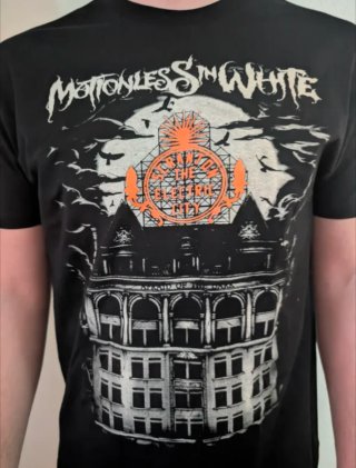 CAMISETA NEGRA - MOTIONLESS IN WHITE - TALLA XL