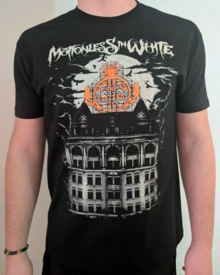 CAMISETA NEGRA - MOTIONLESS IN WHITE - TALLA XL