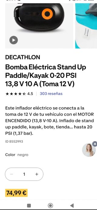 Inflador Eléctrico Portátil