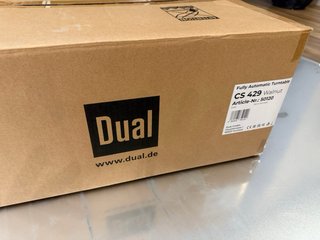 Tocadiscos Dual CS 429 Nogal ( Nuevo )