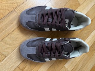 Zapatillas Adidas Samba Marrón y Gris