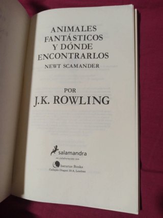 Animales Fantasticos Y Donde Encontrarlos