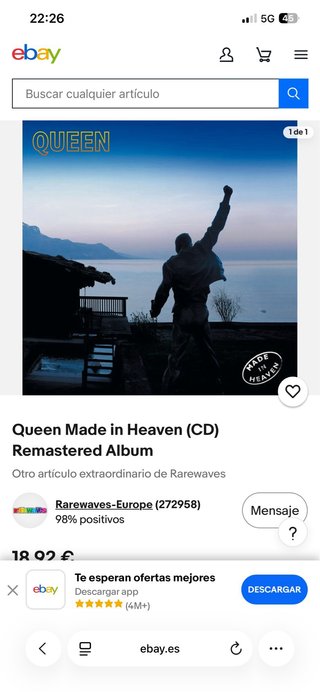 CD Queen Made in Heaven