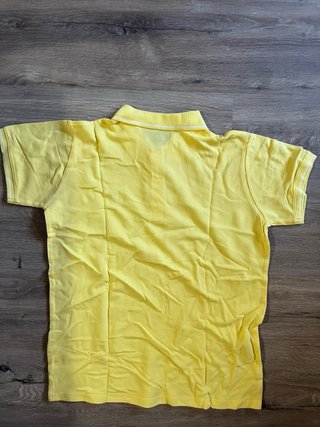 Polo amarillo para niño talla 15-16