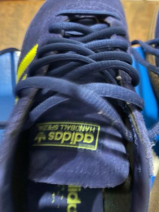 Zapatillas Adidas Handball Spezial Azul/Amarillo