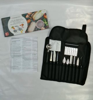 Set Tallado Frutas y Verduras 11 Pzas. Mukimono