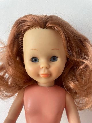 Muñeca Nancy antigua pelo pelirrojo
