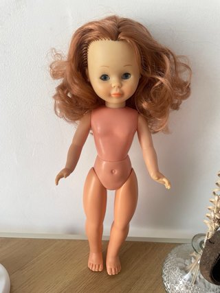 Muñeca Nancy antigua pelo pelirrojo