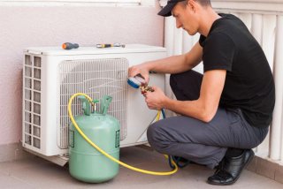 Gas aire acondicionado split, recarga de gas