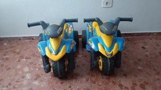 2 Quads a batería para niños Feber