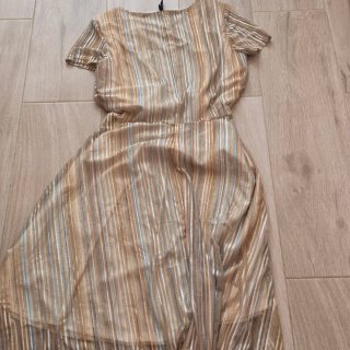 Vestido Lujo Brillo Talla L Sin Estrenar