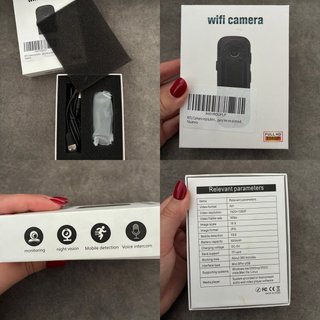 Cámara Espía KITU Mini WiFi Full HD 1080P