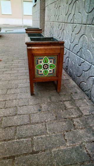Macetero antiguo Antonio Ruíz Valiente