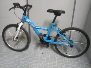 Bicicleta infantil azul 20