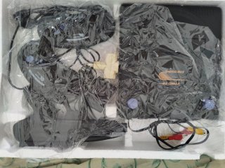Consola con juego retro