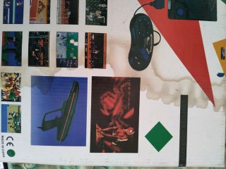 Consola con juego retro